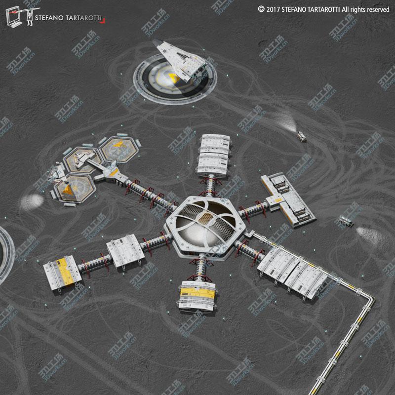 images/goods_img/2021040232/Moon or Mars Base 3D model/3.jpg